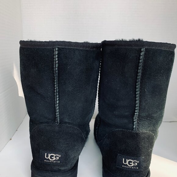 UGG Classic Short II Suede Boot Woman Sz 7 - Picture 8 of 14